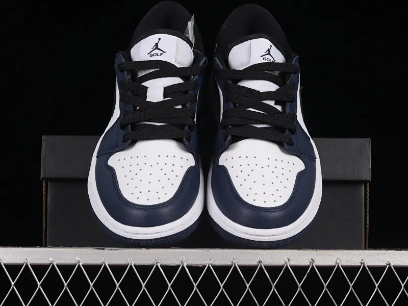 All categories Air Jordan Jordan series basketball shoes Air Jordan 1 Low G version pure original Air Jordan 1 Low Golf "Midnight Navy" AJ1 Joe 1 new golf version midnight blue DD9315-104